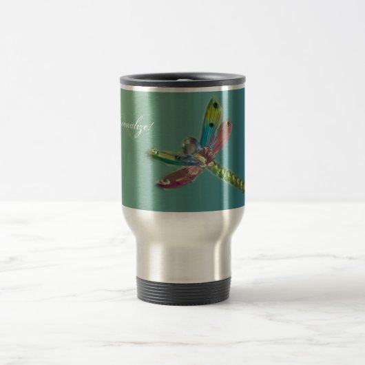 Flying Dragonfly Travel Mug Reisebecher (Mittel)