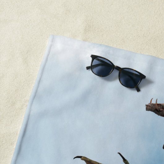 Flying Dragons Wyvern Fantasy Personalisiert Strandtuch (Beispiel)