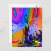 Flying Dream Postkarte (Vorne/Hinten)