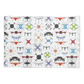 Flying Drone Kissenbezug (Rückseite-Links)