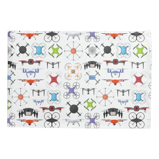 Flying Drone Kissenbezug (Rückseite-Links)