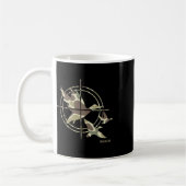 Flying Duck Jagd Camouflage Camouflage Enten Jagd Kaffeetasse (Links)