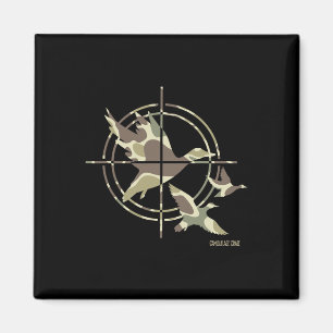 Flying Duck Jagd Camouflage Camouflage Enten Jagd Magnet