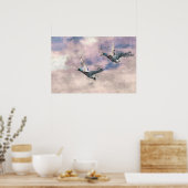 Flying Ducks Poster (Küche)