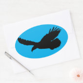 Flying Eagle Blue Sticker - Farbe auswählen (Umschlag)