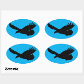 Flying Eagle Blue Sticker - Farbe auswählen (Blatt)