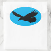 Flying Eagle Blue Sticker - Farbe auswählen (Tasche)