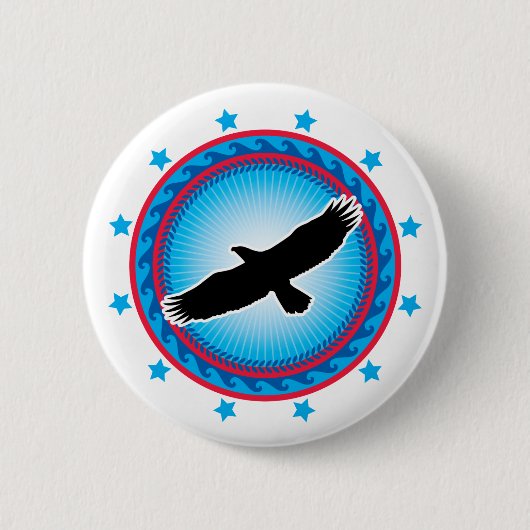 Flying Eagle Button (Vorderseite)