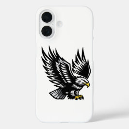 Flying Eagle iPhone 16 Case Fett Tierdesign