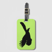 Flying Eagle Luggage Tag - Anpassbar Gepäckanhänger (Vorderseite Vertikal)