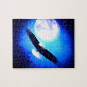 Flying Eagle & Moon Puzzle (Horizontal)