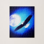 Flying Eagle & Moon Puzzle (Vertikal)
