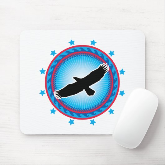 Flying Eagle Mousepad (Mit Mouse)