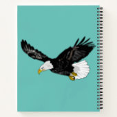 Flying Eagle-Notebook - Ihre Farben Notizblock (Rückseite)