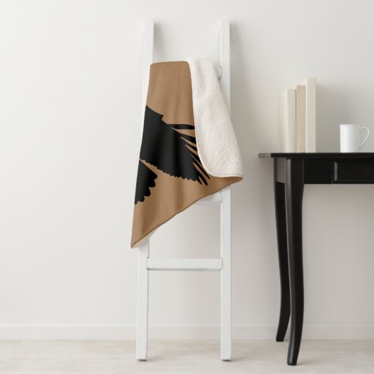 Flying Eagle Sherpa Blanket wählen Farbe Sherpadecke (Beispiel)