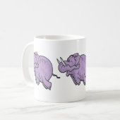 Flying Elephant Kaffeetasse (Vorderseite Links)