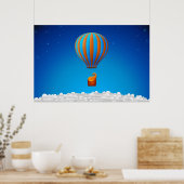 Flying Elephant Poster (Küche)