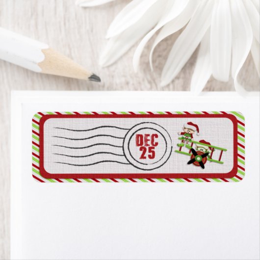 Flying Elves Versandaufkleber (Insitu)