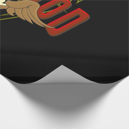 Flying Eyeball-Frisierte Auto Geschenkpapier (Ecke)