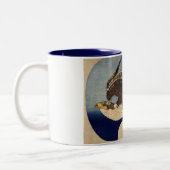 Flying Falcon Zweifarbige Tasse (Links)