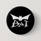 Flying Fledermaus Button (Vorderseite)