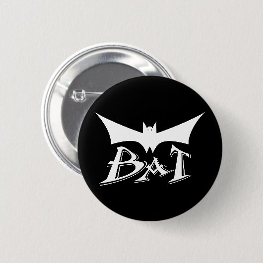 Flying Fledermaus Button (Vorne & Hinten)