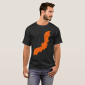 Flying Fledermaus in Not T-Shirt (Vorne ganz)