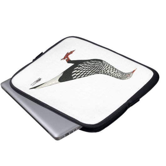 Flying Flight Teager Laptopschutzhülle (Vorne Knopf)