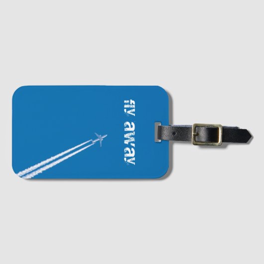 Flying Flugzeug Gepäckanhänger (Vorderseite (Horizontal))