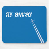 Flying Flugzeug Mousepad (Vorne)