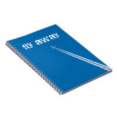 Flying Flugzeug Notizblock (Rechte Seite)