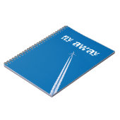 Flying Flugzeug Notizblock (Linke Seite)