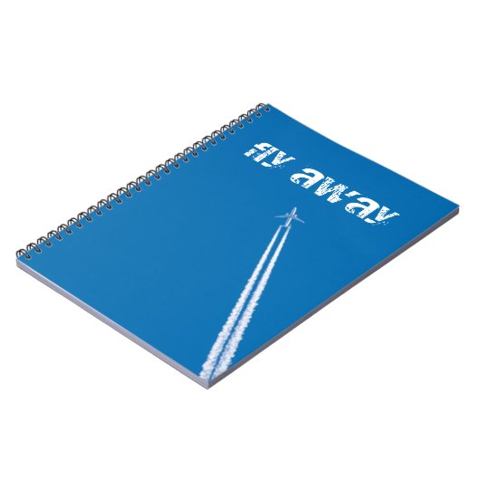 Flying Flugzeug Notizblock (Linke Seite)