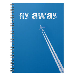 Flying Flugzeug Notizblock