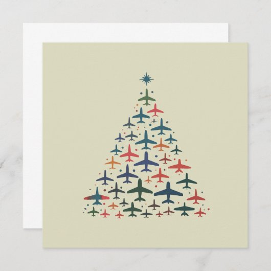 Flying Flying Flight Flying Flight-Pilot von Flugz Einladung (Vorne/Hinten)