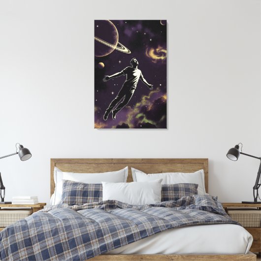 Flying For Photons Leinwanddruck (Insitu (Schlafzimmer))