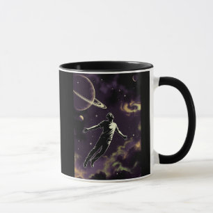 Flying For Photons linker Hand-Kombibecher Tasse