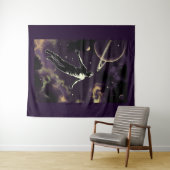 Flying For Photons Wandteppich (Beispiel (Horizontal))