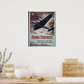 Flying_Fortress-_-_NARA_Propaganda-Poster Poster (Küche)