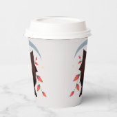 Flying Fox 8oz. Pappbecher (Links)