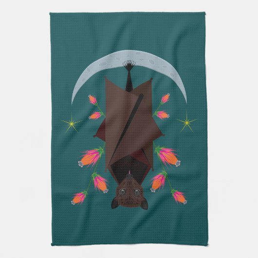 Flying Fox Aquamarin Kitchtuch Geschirrtuch (Vertikal)