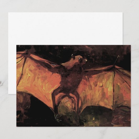 Flying Fox Bat von Vincent van Gogh (Vorne/Hinten)