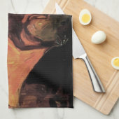 Flying Fox Bat von Vincent van Gogh Handtuch (Viertel Falte)