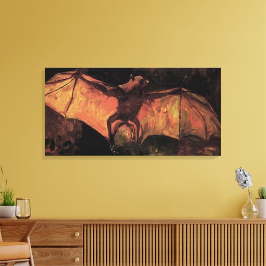 Flying Fox Bat von Vincent van Gogh Leinwanddruck (Insitu (Wohnzimmer))