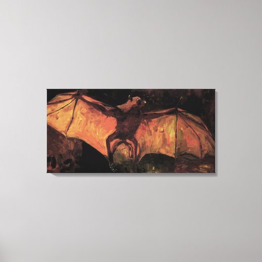 Flying Fox Bat von Vincent van Gogh Leinwanddruck (Vorderseite)