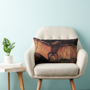 Flying Fox Bat von Vincent van Gogh Lendenkissen