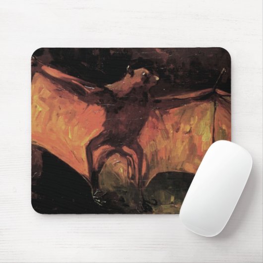 Flying Fox Bat von Vincent van Gogh Mousepad (Mit Mouse)