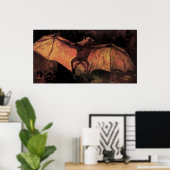 Flying Fox Bat von Vincent van Gogh Poster (Heimbüro)