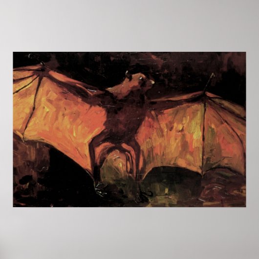 Flying Fox Bat von Vincent van Gogh Poster (Vorne)