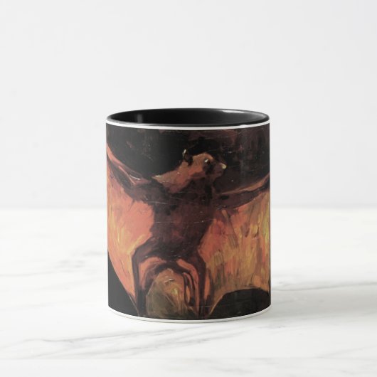 Flying Fox Bat von Vincent van Gogh Tasse (Zentrum)